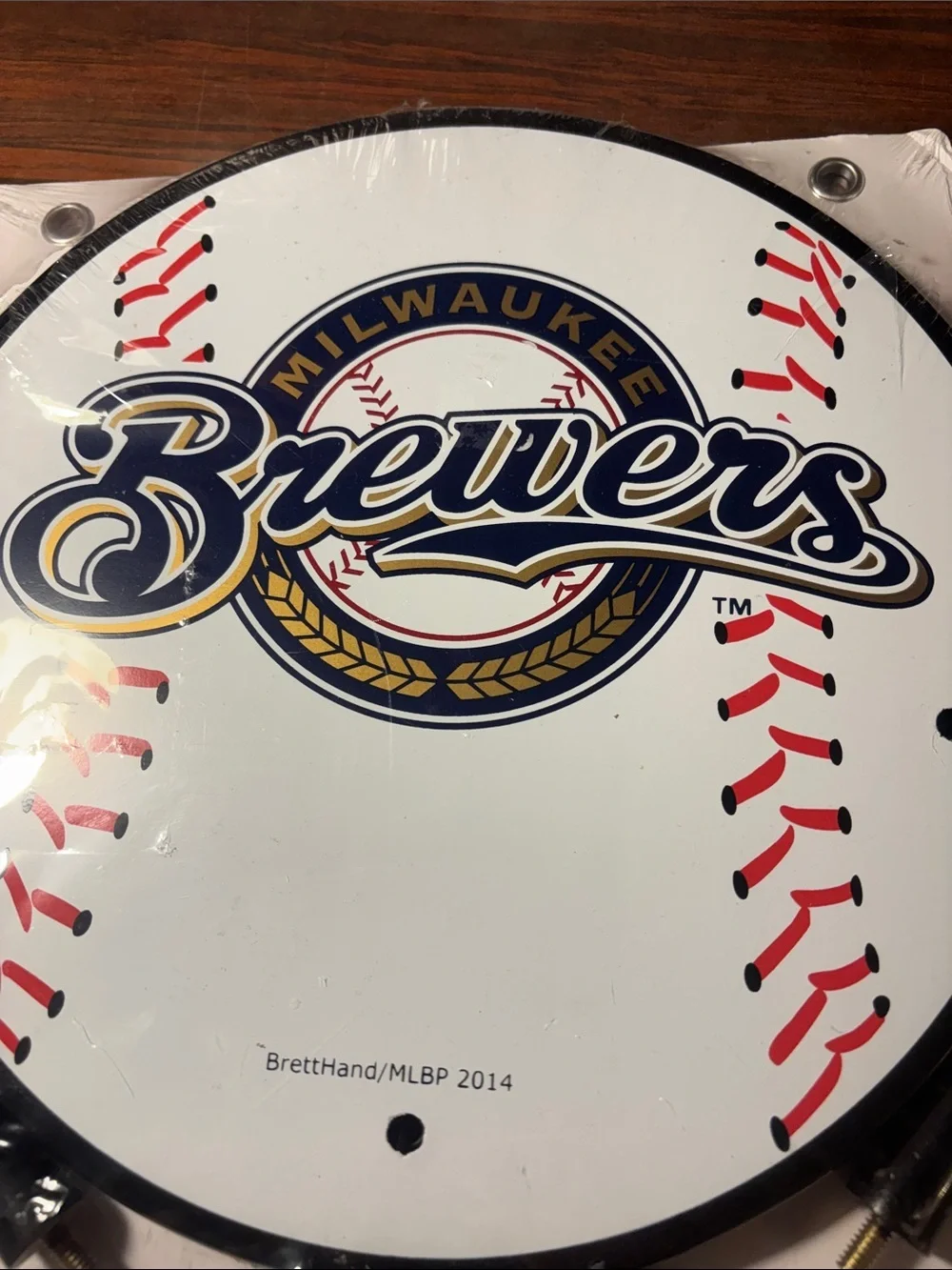Milwaukee Brewers MLB Baseball Coat Hanger Wall Decor